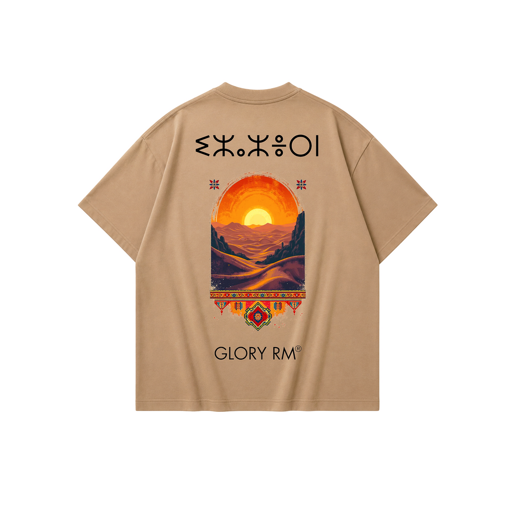 T-shirt Sahara sunset
