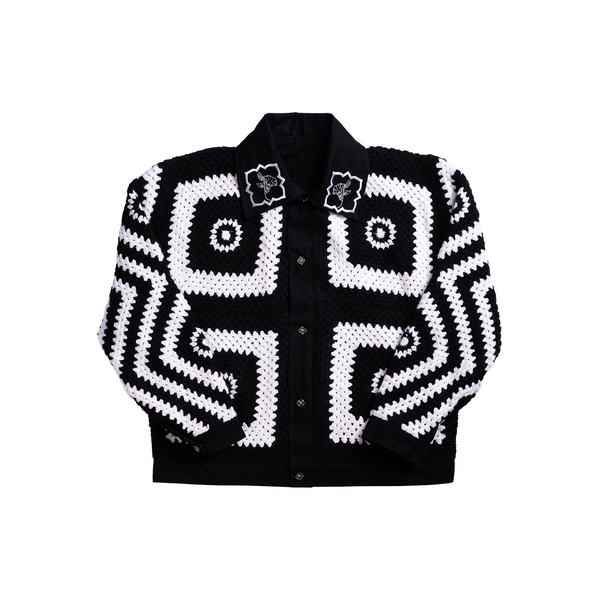 Black and white Jacket