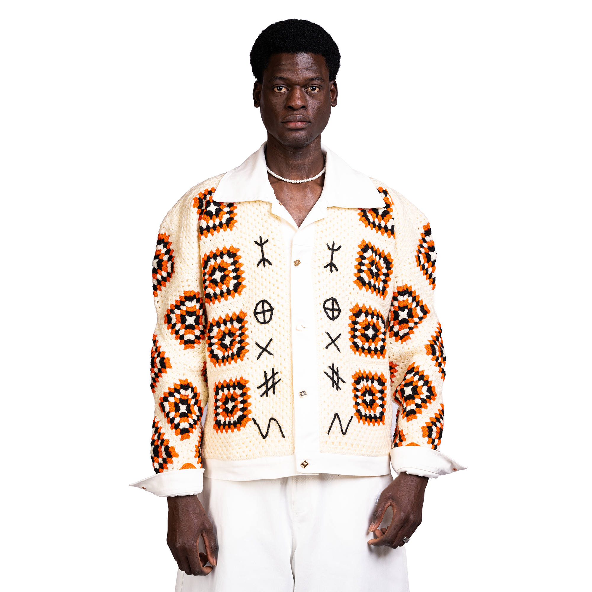 White Amazigh Jacket