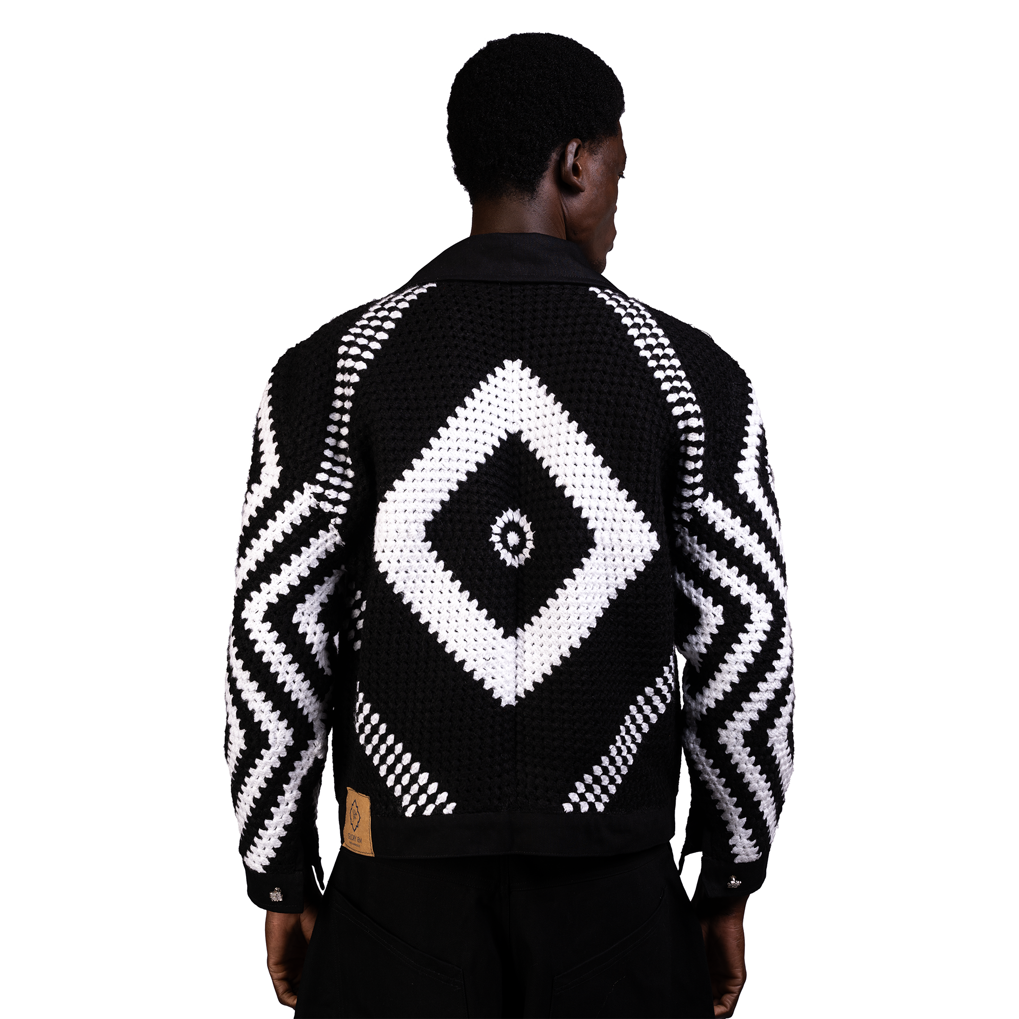 Black and white Jacket