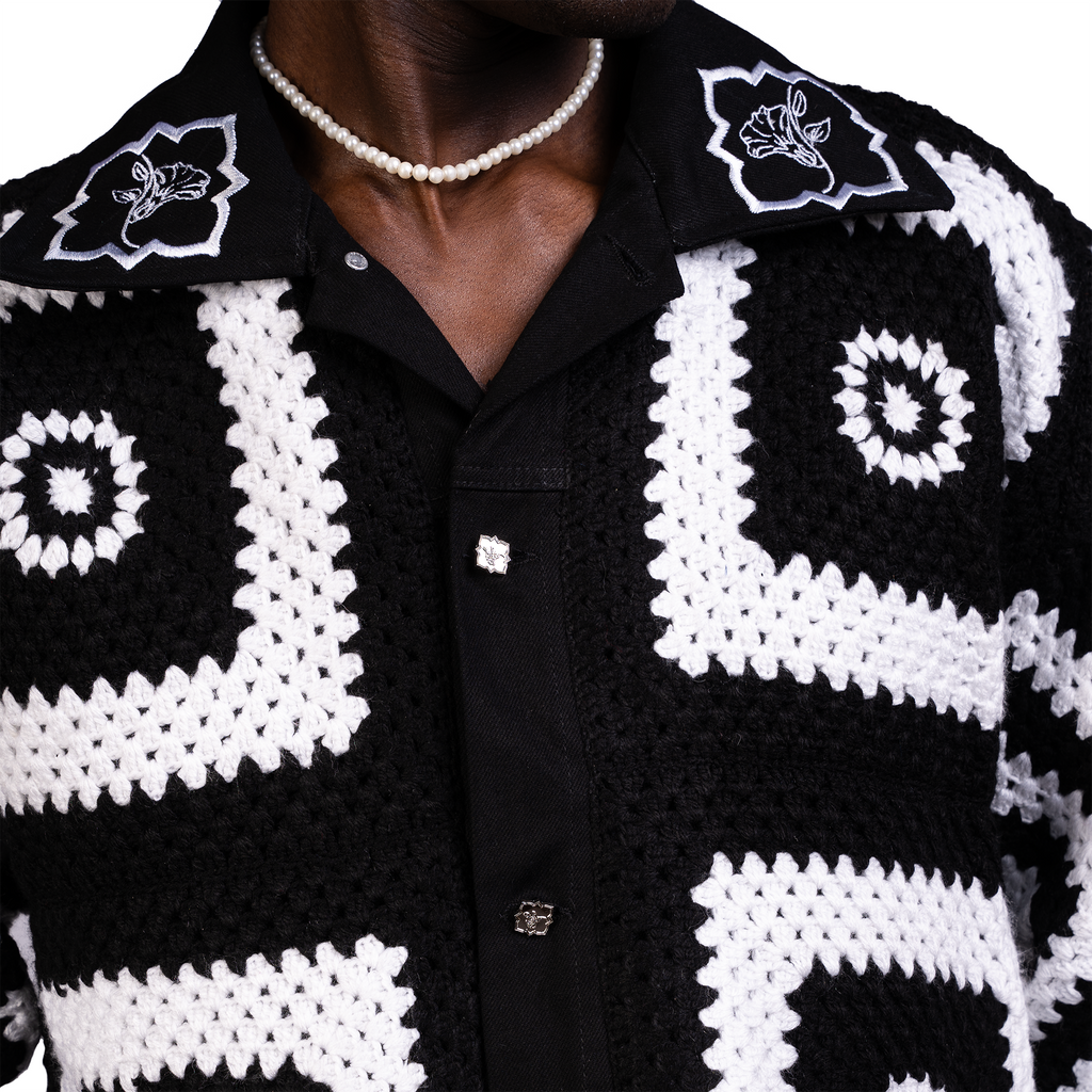 Black and white Jacket