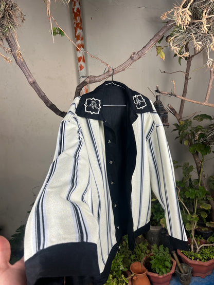 Black & White Jelaba