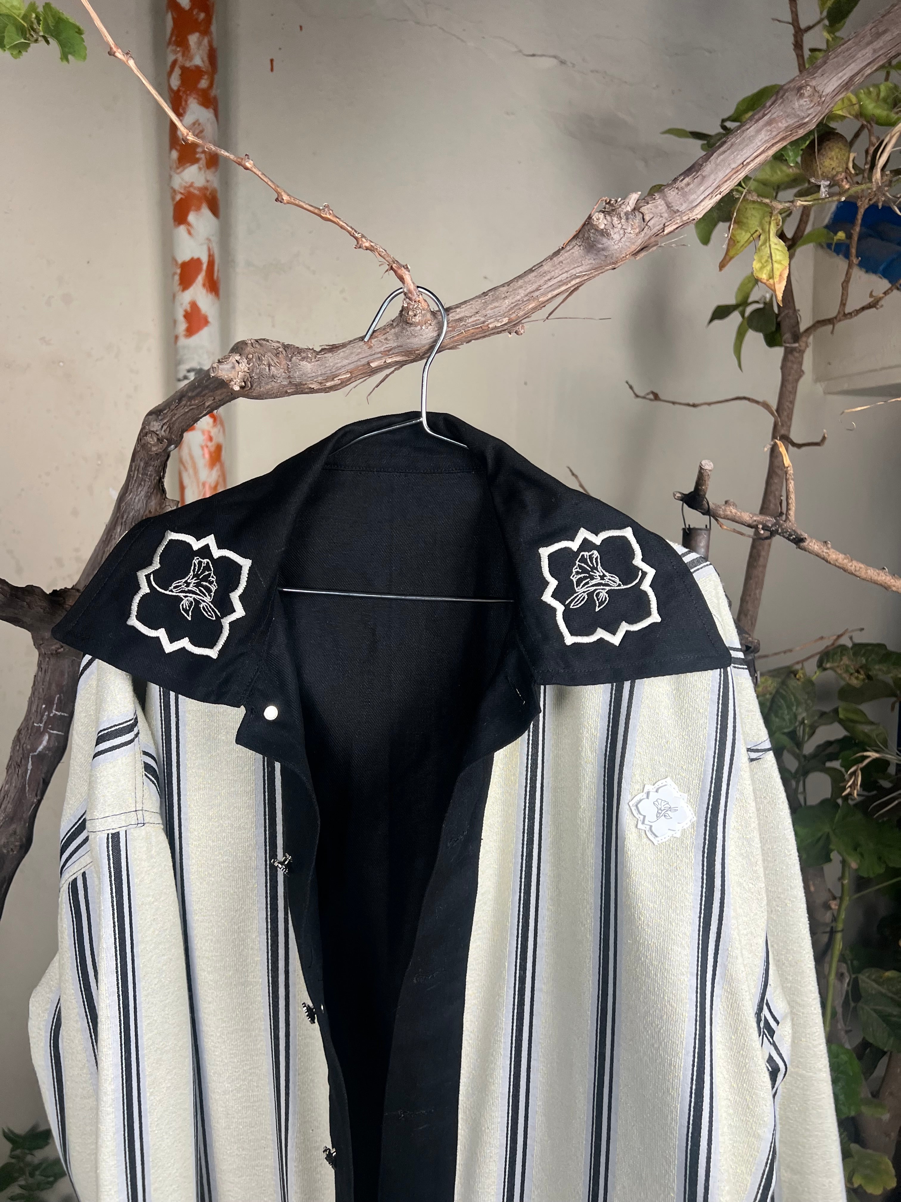 Black & White Jelaba