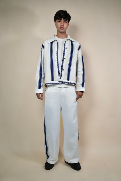 Dark Blue Jalaba Set