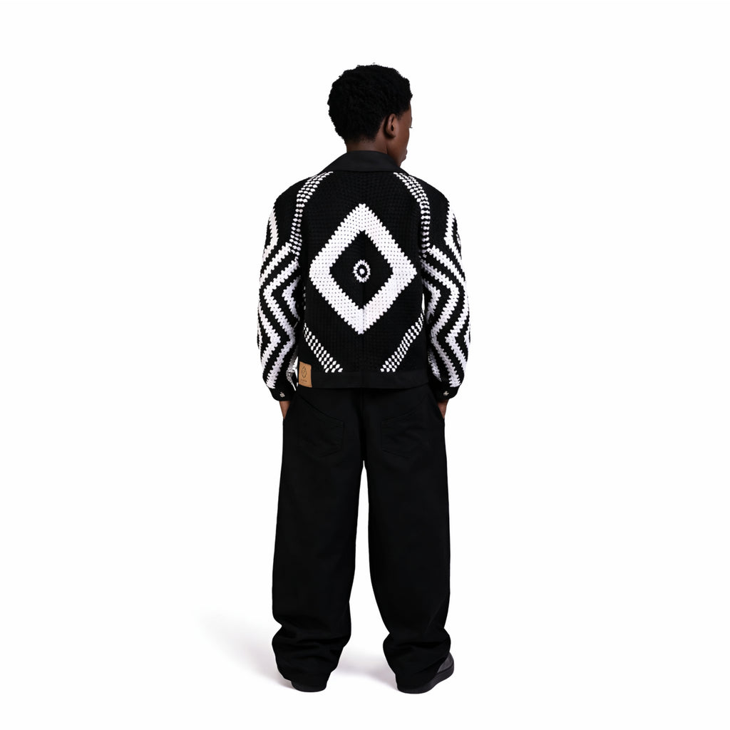 BLACK&WHITE JACKET KIDS