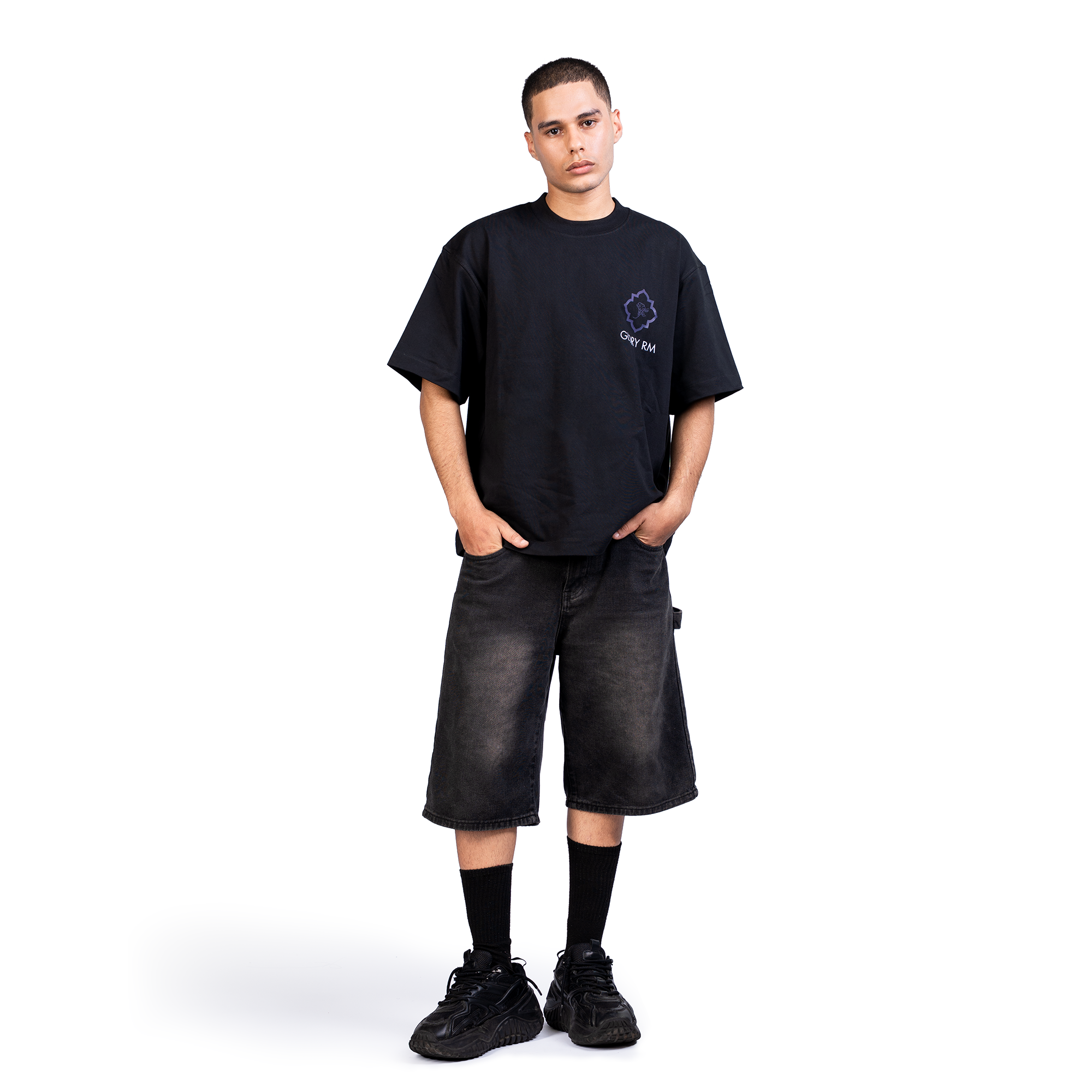T-shirt  Black Taous