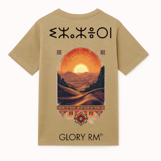 T-shirt Sahara sunset