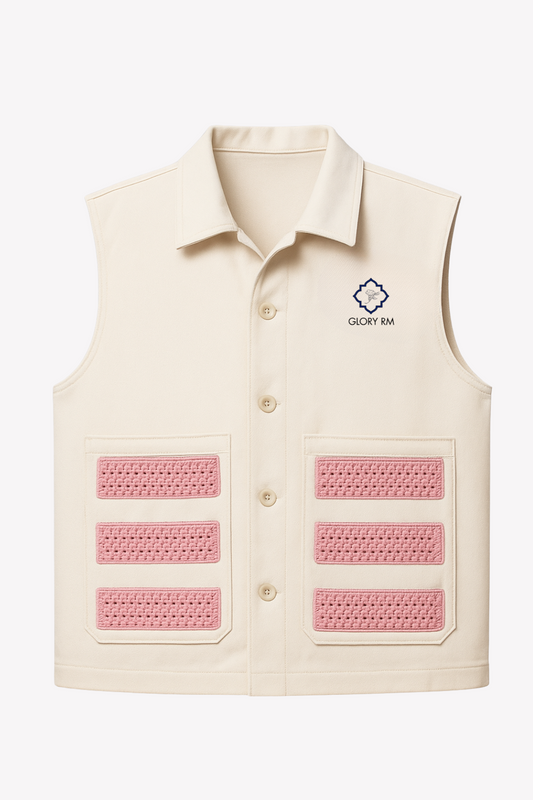 Pink gilet