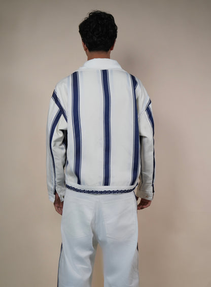 Dark Blue Jalaba Set