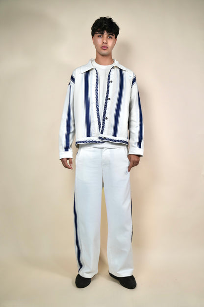 Dark Blue Jalaba Set