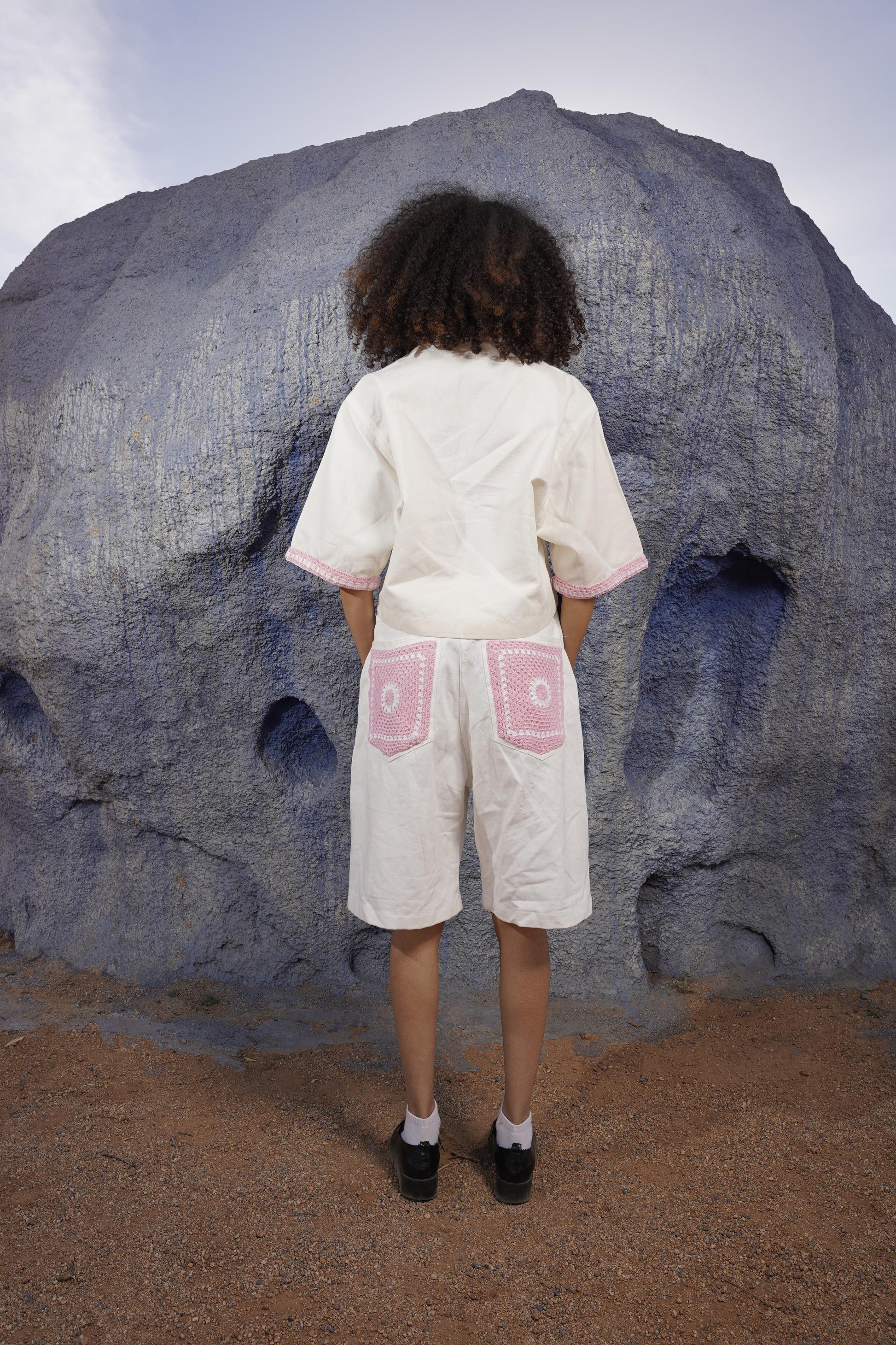 Pink baggy