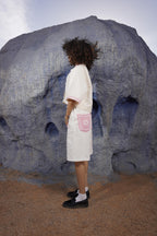 Pink baggy women